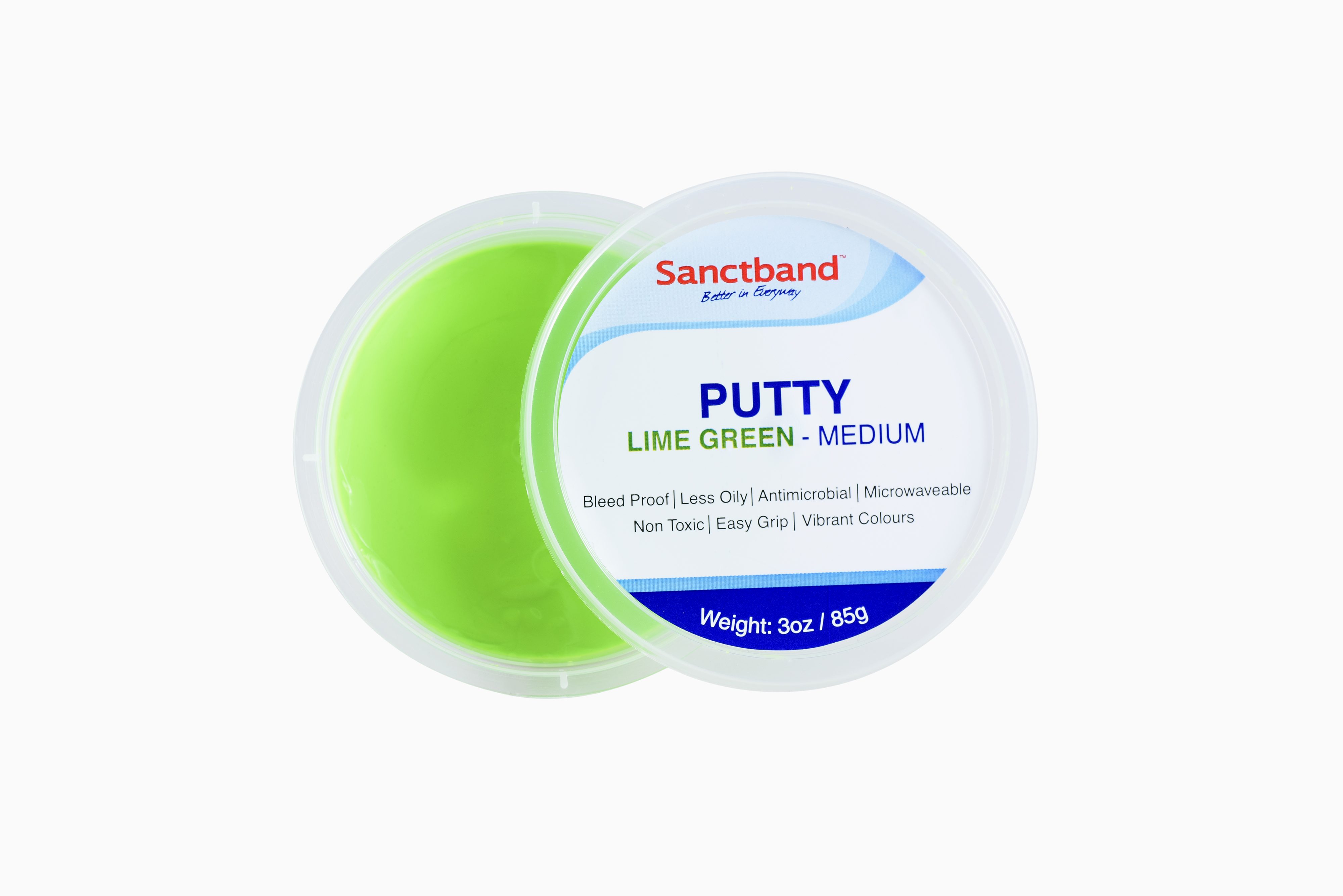 Sanctband Therapie-Knetmasse | Limette - mittel | 85 g