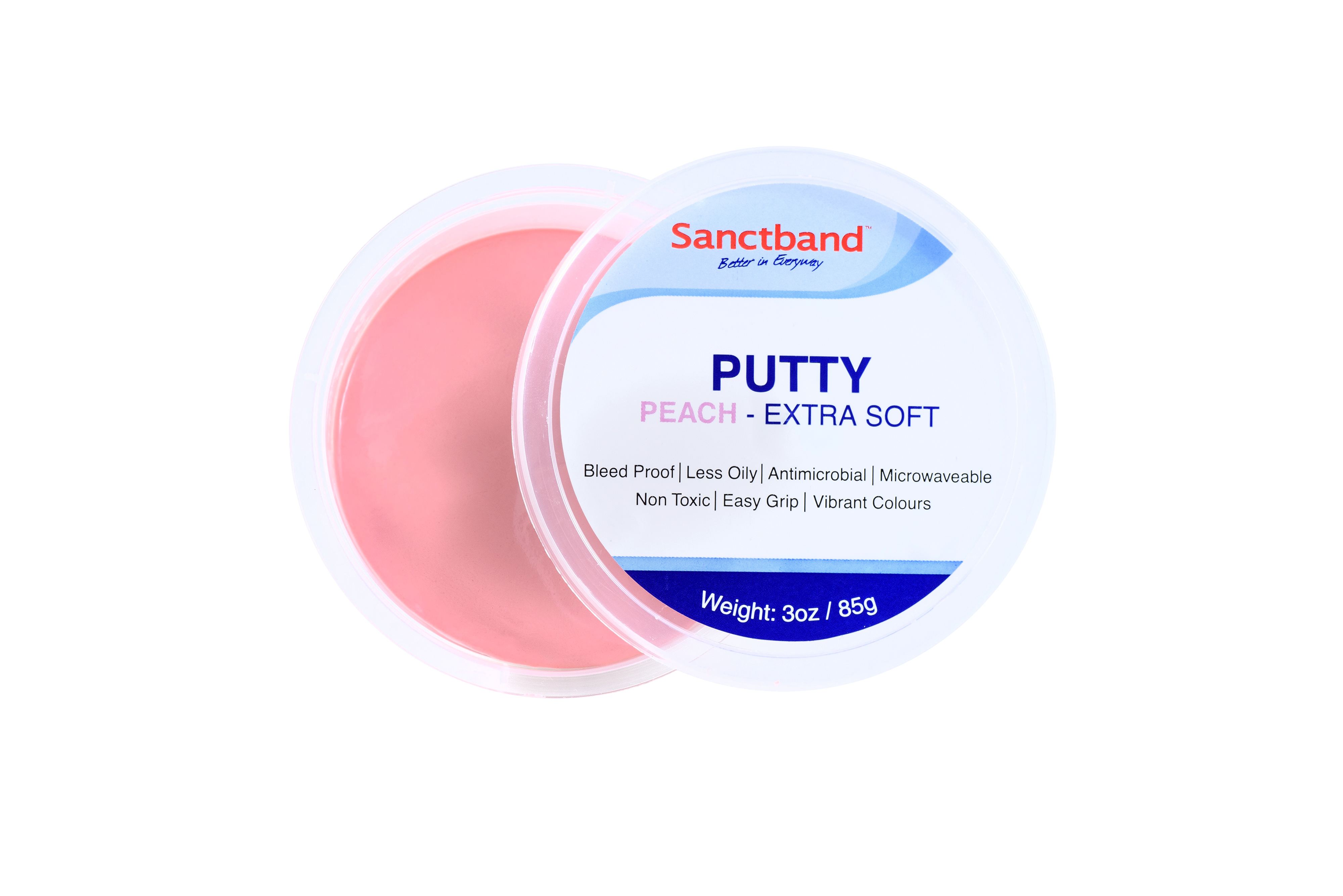 Sanctband Therapie-Knetmasse | Pfirsich - extra leicht | 85 g