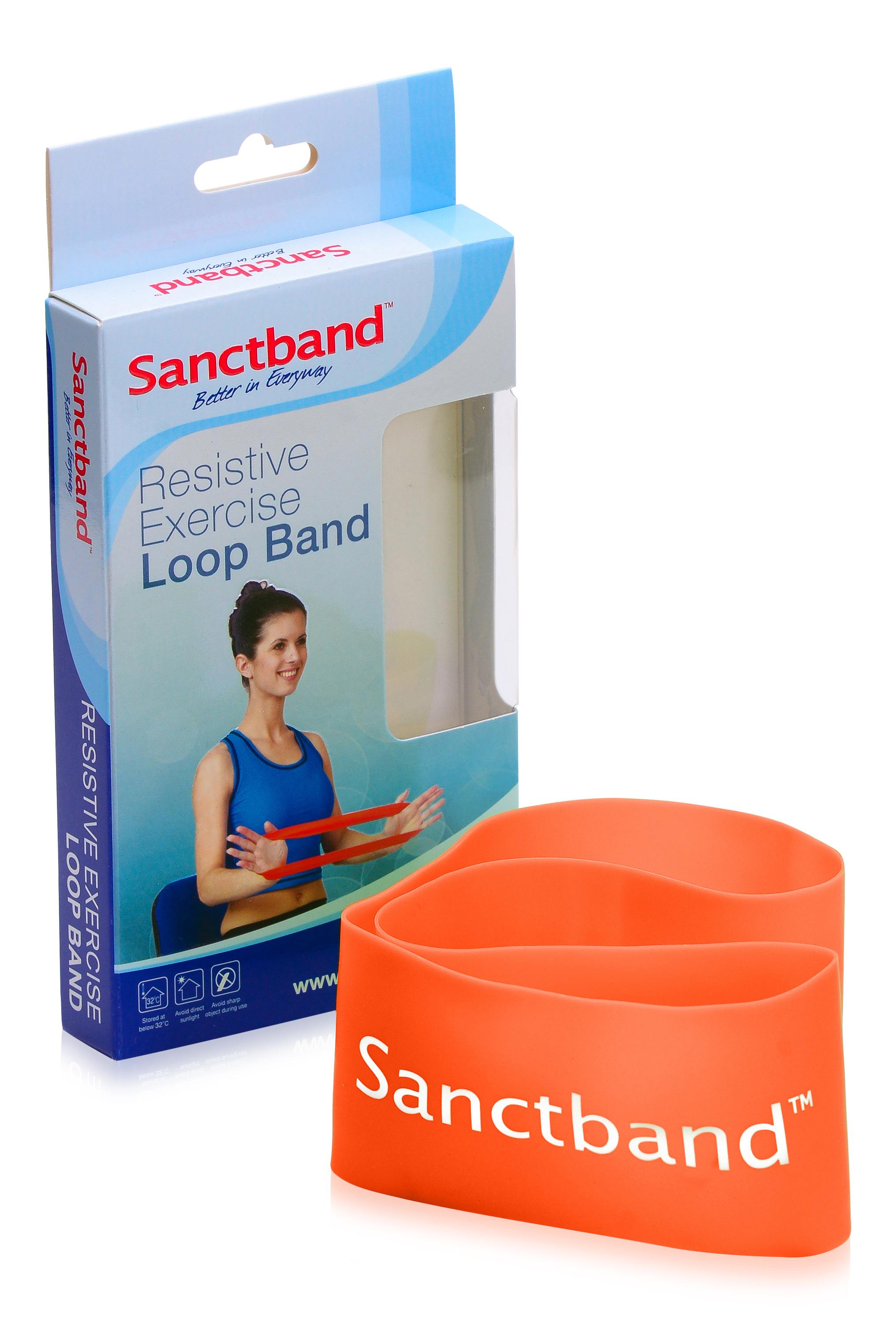 Sanctband Loop Schleifenband Orange